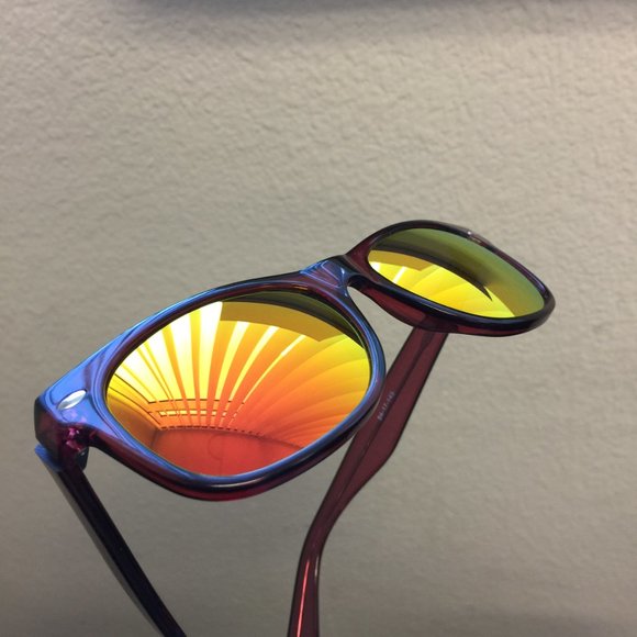 Geek Red Rouq Sunglasses - MISC065 - Picture 3 of 6